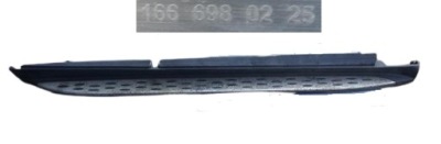 Молдинг порог правая mercedes ml w166 1666980225 фото №1