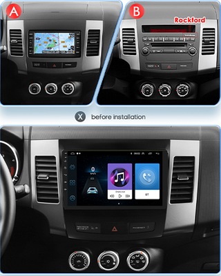 RADIO NAVEGACIÓN GPS PEUGEOT 4007 2006-2012 ANDROID  