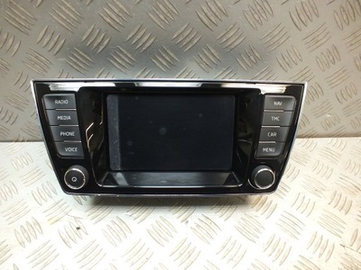 Skoda fabia iii 3 дисплей навігації радіо фото №1