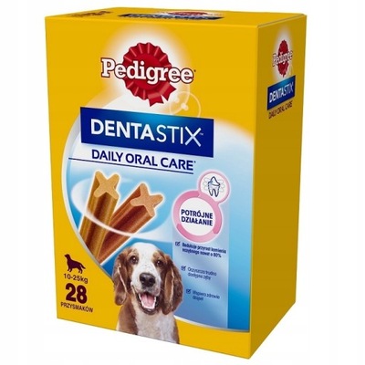 Pedigree DentaStix rasy średnie 18x 77g Op. zastępcze