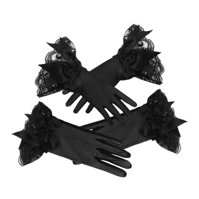 Gloves Hand Mesh Bowknot Gloves