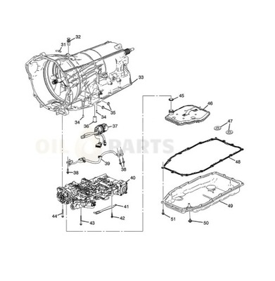 ACDELCO TF922 ФІЛЬТР AUTOMATYCZNEJ КОРОБКИ 8-ПЕРЕДАЧ GM 8L45 / 8L90 CAMARO