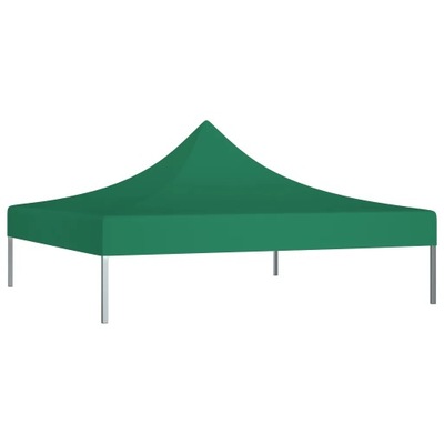 Dach namiotu imprezowego, 3 x 3 m, zielony, 270 g/