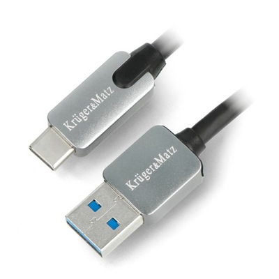 Przewód USB 3.0 A - USB C 5Gb/s 0.5m Kruger&Ma