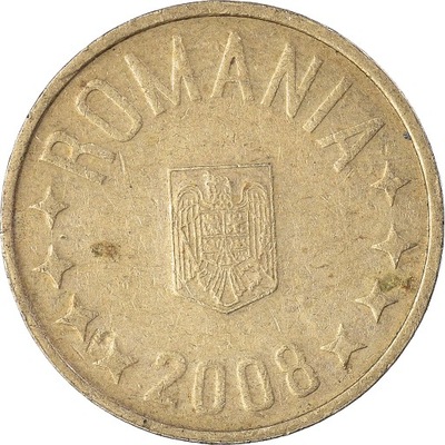 Moneta, Rumunia, 50 Bani, 2008