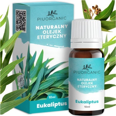 OLEJEK ETERYCZNY 100% NATURALNY EUKALIPTUS OLEJKI ZAPACHOWY 10ml AROMATY