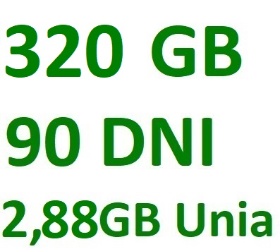 Plus internet na kartę 200 GB 90 DNI