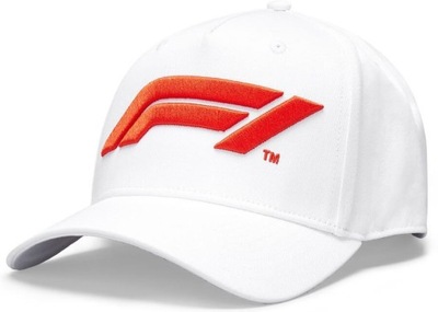 Czapka Formula 1 Logo biała