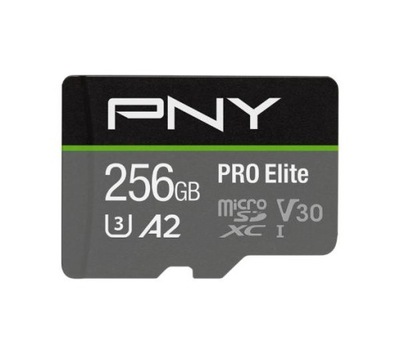 Karta PNY microSDXC PRO Elite 256GB 100/90 MB/s