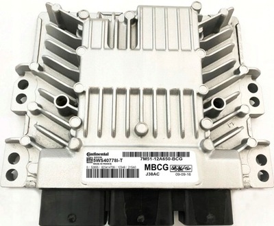 ECU FORD MBCG SID206 7M51-12A650-BCG 5WS40778I-T