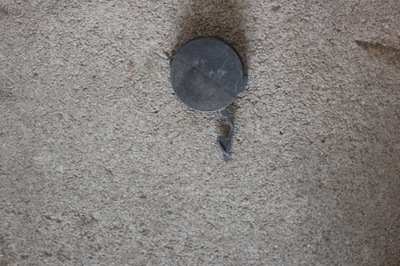 Peugeot 207 хэтчбек заглушка бампера задняя фото №1