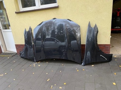 Бампер капот лампа kompletny перед bmw x3 g01 lift led фото №1