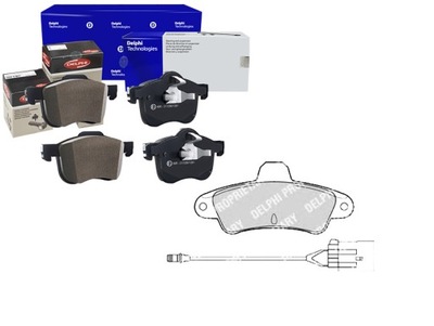 PADS BRAKE FORD MONDEO REAR FROM CZUJ 94-00 DELP - milautoparts-fr.ukrlive.com