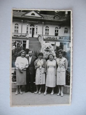 SZCZAWNICA LETNICY POD ZDROJOWĄ stare FOTO 1960