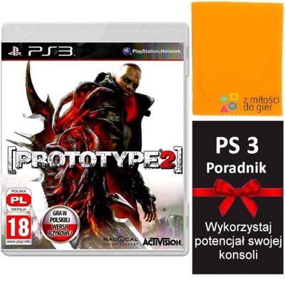 gra na PS3 PROTOTYPE 2 Polskie Wydanie Po Polsku PL UNIKAT zemścij się