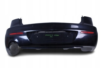 Бампер задня mazda 3 10r, sedan pdc фото №1