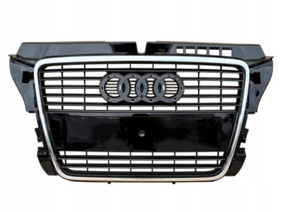 Audi a3 8p lift 2008-2012 решітка радіатора решітка решітка радіатора czarna перед 8p0853651p nowa фото №1