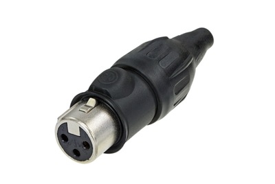 Neutrik XLR NC3FX TOP- wtyk żeński na kabel, 3 pin