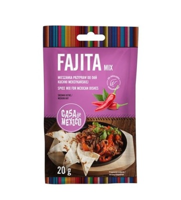 Casa de Mexico Spice Fajitas Mix Przyprawa 20 g