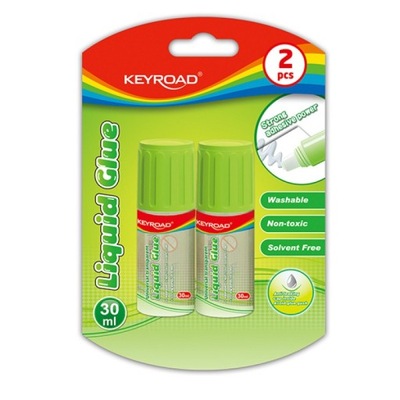 Klej w płynie KEYROAD, 2x30ml blister