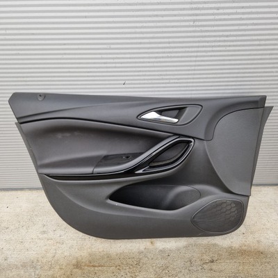 Opel astra 5 k обшивка двері лівий перед шкіра фото №1