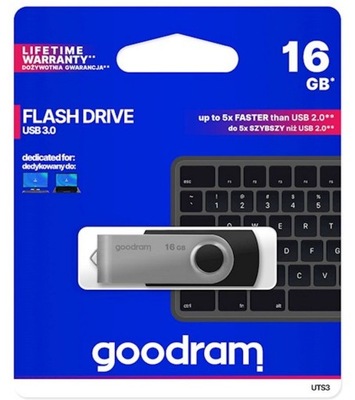 Pendrive GOODRAM FLASHDRIVE 16GB USB 3.0 Twister