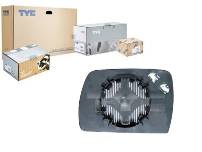 Tyc 303-0108-1 скло дзеркало, дзеркало зовнішнє фото №1