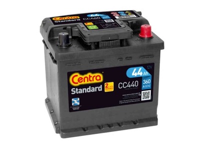 BATERÍA CENTRA ESTÁNDAR 12V 44AH 360A CC440  