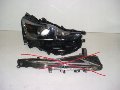 Lexus is300 is 3 рестайлинг  фара правый  full led фото №1