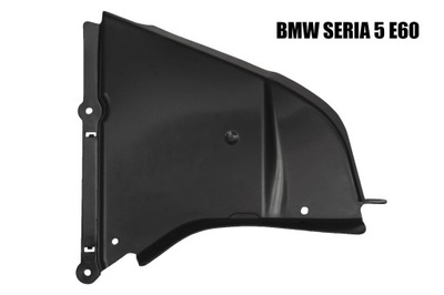 BMW SERIE 5 E60 2003-2010 PROTECCIÓN PARTE INFERIOR ALETA COMPENSADORA PARTE DELANTERA IZQUIERDA 51717033753  