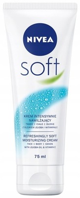 NIVEA SOFT Krem Intensywnie Nawilżający, 75 ml