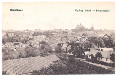 DROHOBYCZ - Ogólny widok- 1921 Rudawa koło Krakowa