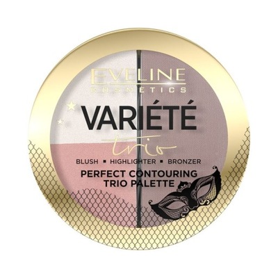 Eveline Cosmetics Paleta do konturowania 01 Light wykończenie matowe 150 g