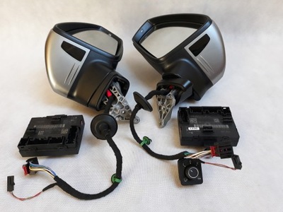 Vw t-roc электрически складной зеркало монтаж фото №1