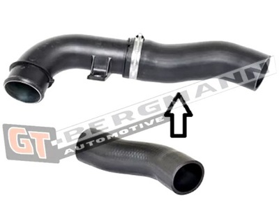 Citroen jumper 2.2 hdi труба інтеркулер турбіни фото №1