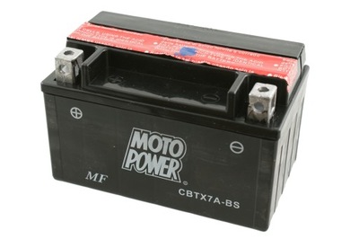 АККУМУЛЯТОР MOTO POWER CBTX7A-BS FTX7A-BS YTX7A-BS