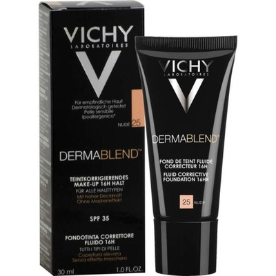 VICHY DERMABLEND FLUID 25 NUDE 16H 30 ml.