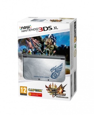 NEW NINTENDO 3DS XL MONSTER HUNTER 4 ULTIMATE EDITION + GRA