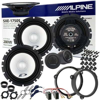 ALPINE ALTAVOCES DISTANCIAS PARA PEUGEOT 108 SUBARU FORESTER BRZ LEGACY WRX  