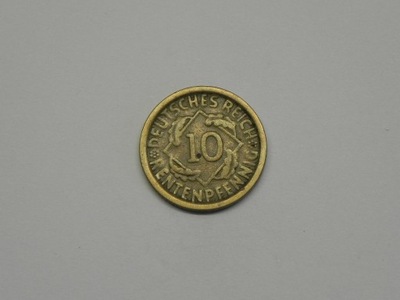 7242/ 10 RENTENPFENNIG 1924 G REPUBLIKA WEIMARSKA