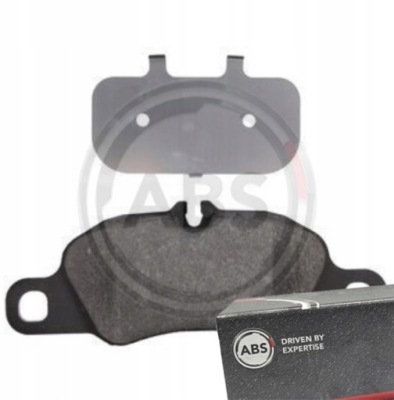 A.b.s. 37782 набор тормозных колодок тормозных, тормоза дисковые фото №1