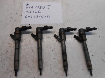 Інжектор форсунки kia ceed i 1.6 crdi 0445110256 # фото №1