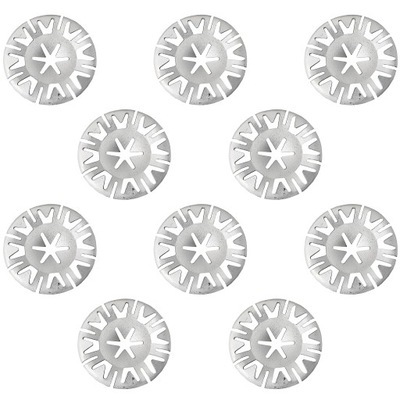 Кліпси пластини монтажні захист теплова двигуна 10 sztuk набір фото №1