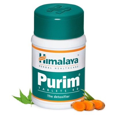 HIMALAYA Purim 60 tab.Trądzik Choroby skóry Detoks