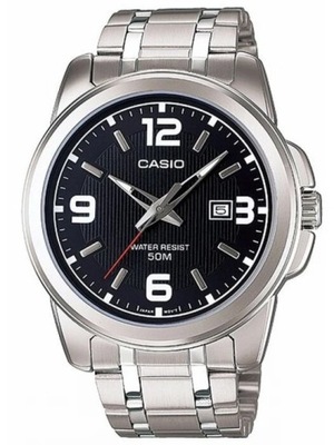 ZEGAREK MĘSKI CASIO MTP-1314D 1AV (zd024c) + BOX + GRAWER