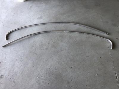 Renault laguna iii молдинг дах хром ліва права hb фото №1