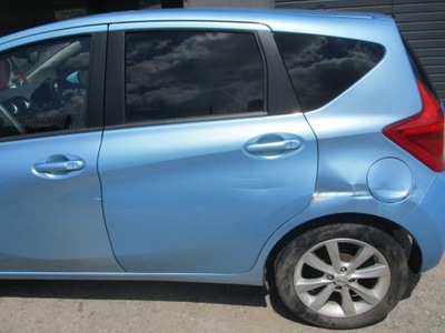 Дверь левый задняя nissan note ii e12 12- przedlift rbe фото №1