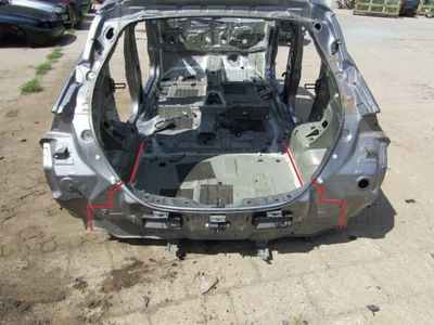 Leaf ii 21r pas задній піддон багажник чверть підлога багажника задня kad фото №1