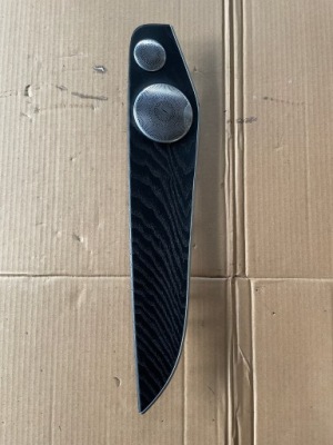 Mercedes glc 253 lift молдинг dekor двері лівий фото №1