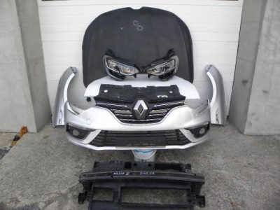 Renault megane iv капот, лампы, бампер фото №1